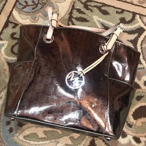 Michael Kors Metallic Shoulder Bag